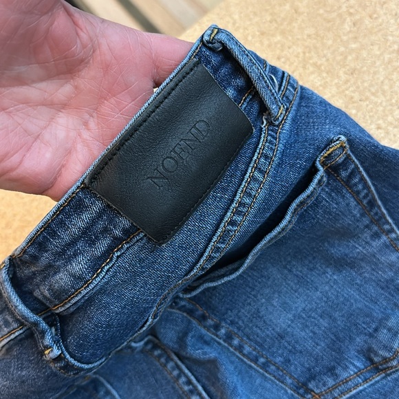 Women's premium NoEnd Blue Jeans, high rise flare - Picture 15 of 15